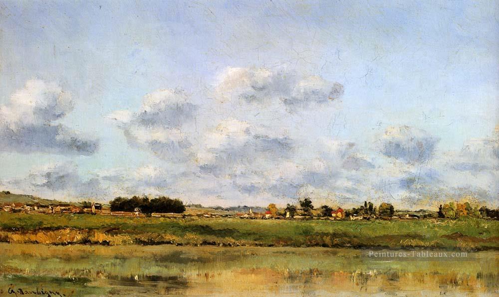 Banques du Loing Barbizon impressionnisme paysage Charles François Daubigny Peintures à l'huile